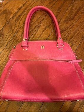 Kate Spade Wellesley Maeda Women's Handbag Pink Rolled Handle Shoulder Tote Bag